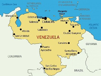 venezuela map